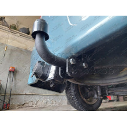 H.T79.A HALTY Фаркоп на Toyota Wish 2WD/4WD 2003-2009, 2009-2017 без подрезки бампера. Тип шара: A. Нагрузки: 750/75 кг, масса фаркопа 15,3 кг