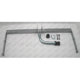 V010A GALIA Полностью оцинкованный фаркоп на Volkswagen Golf III универсал 1993-1999. Тип шара: A. Подрезка бампера. Нагрузки: 1500/75 кг, масса фаркопа 14,42 кг