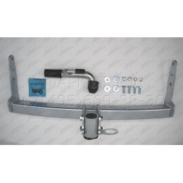 V084C GALIA Полностью оцинкованный фаркоп на Volvo XC70 2007-2016. Тип шара: C (горизонтальный съемный). Невидимый вырез бампера. Нагрузки: 2100/90 кг, масса фа