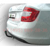 V125-A Лидер-плюс ТСУ для Volkswagen Polo седан 2010-2020, Polo лифтбек 2020-2022, Skoda Rapid лифтбек 2012-2020, 2020-2022. Требуется подрезка бампера. Нагрузки: 1000/75 кг, масса фаркопа 15,02 кг (без электрики в комплекте)
