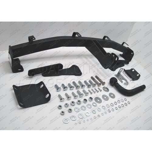 VW 21 AVTOS Фаркоп на Volkswagen Caddy 2004-2021 без подрезки бампера. Тип шара: A. Нагрузки: 1250/75 кг, масса фаркопа 22,5 кг (без электрики в комплекте)