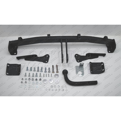 VW 21 AVTOS Фаркоп на Volkswagen Caddy 2004-2021 без подрезки бампера. Тип шара: A. Нагрузки: 1250/75 кг, масса фаркопа 22,5 кг (без электрики в комплекте)