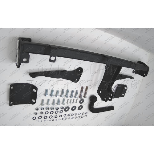 VW 21 AVTOS Фаркоп на Volkswagen Caddy 2004-2021 без подрезки бампера. Тип шара: A. Нагрузки: 1250/75 кг, масса фаркопа 22,5 кг (без электрики в комплекте)