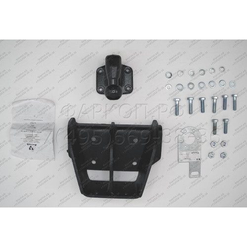 VW 26 AVTOS Фаркоп на Volkswagen Amarok 2010-2022 без подрезки бампера. Тип шара: G (фланцевый на 4 болтах). Нагрузки: 2500/100 кг, масса фаркопа 11,5 кг (без электрики в комплекте)