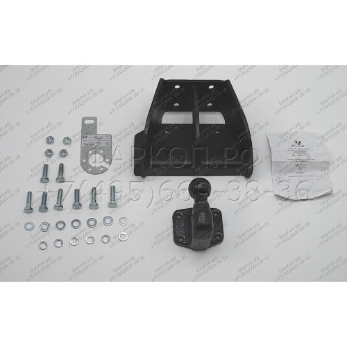 VW 26 AVTOS Фаркоп на Volkswagen Amarok 2010-2022 без подрезки бампера. Тип шара: G (фланцевый на 4 болтах). Нагрузки: 2500/100 кг, масса фаркопа 11,5 кг (без электрики в комплекте)