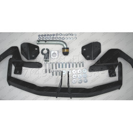 92506-A MOTODOR Фаркоп с оцинкованным шаром на Toyota RAV4 2013-2019. Необходима подрезка бампера. Тип шара: A. Нагрузки: 1500/75 кг, масса фаркопа 23 кг (без элект