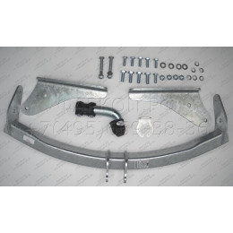 J009A GALIA Полностью оцинкованный фаркоп на Jeep Cherokee 2007-2013, Dodge Nitro 2007-2012. Тип шара: A. Установка без снятия и выреза бампера. Нагрузки: 3500/150 кг, масс