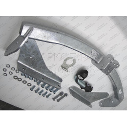 J009A GALIA Полностью оцинкованный фаркоп на Jeep Cherokee 2007-2013, Dodge Nitro 2007-2012. Тип шара: A. Установка без снятия и выреза бампера. Нагрузки: 3500/150 кг, масс