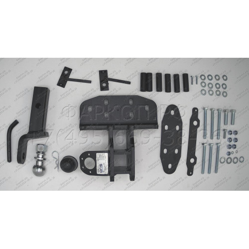 3010-E ORIS Фаркоп на Toyota Land Cruiser 200 2014-2021, Lexus LX 2007-2021. Необходима подрезка бампера. Тип шара: E. Нагрузки: 2500/100 кг, масса фаркопа 15,5 кг (без электрики в комплекте)