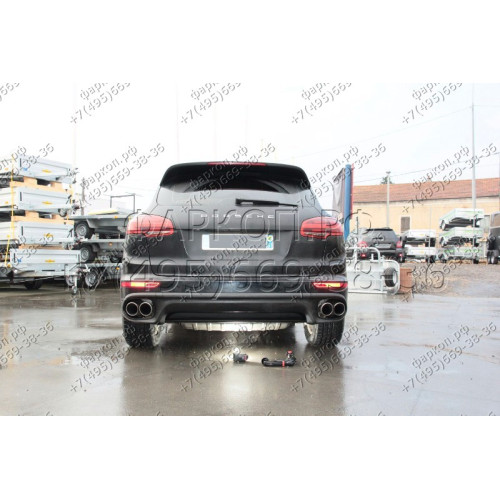 321736600001 WESTFALIA Фаркоп на Volkswagen Touareg 2002-2010, 2010-2018, Porsche Cayenne 2002-2010, 2010-2017. Быстросъемное вертикальное крепление шара на ключе. Нагрузки 3500/140 кг, масса фаркопа 34 кг