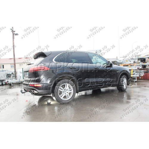 321736600001 WESTFALIA Фаркоп на Volkswagen Touareg 2002-2010, 2010-2018, Porsche Cayenne 2002-2010, 2010-2017. Быстросъемное вертикальное крепление шара на ключе. Нагрузки 3500/140 кг, масса фаркопа 34 кг