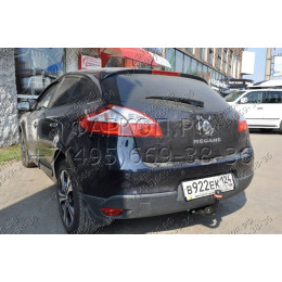 1425-A ORIS Фаркоп на Renault Megane III хетчбек 2008/12-2016, Renault Scenic 2 2003-2009, Renault Grand Scenic 2 2003-2009, Renault Scenic 3 2009/06-2016, Renault Grand Scenic 3 2009/06-2016 без выреза в бампере. Тип ш