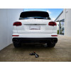 321736600001 WESTFALIA Фаркоп на Volkswagen Touareg 2002-2010, 2010-2018, Porsche Cayenne 2002-2010, 2010-2017. Быстросъемное вертикальное крепление шара на ключе. Нагрузки 3500/140 кг, масса фаркопа 34 кг