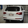 321736600001 WESTFALIA Фаркоп на Volkswagen Touareg 2002-2010, 2010-2018, Porsche Cayenne 2002-2010, 2010-2017. Быстросъемное вертикальное крепление шара на ключе. Нагрузки 3500/140 кг, масса фаркопа 34 кг