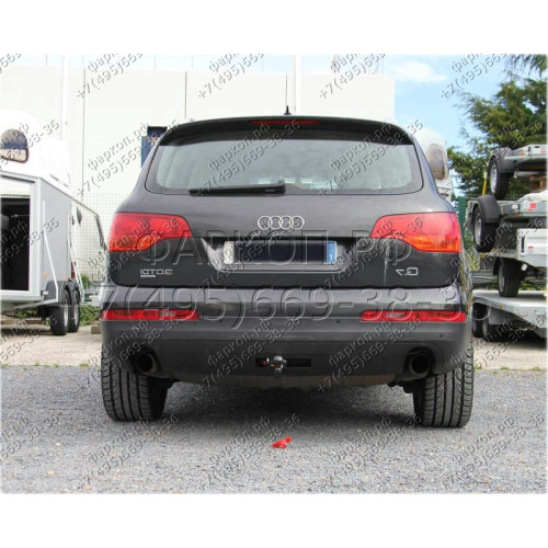 321736600001 WESTFALIA Фаркоп на Volkswagen Touareg 2002-2010, 2010-2018, Porsche Cayenne 2002-2010, 2010-2017. Быстросъемное вертикальное крепление шара на ключе. Нагрузки 3500/140 кг, масса фаркопа 34 кг