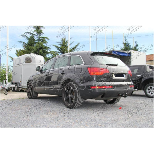 321736600001 WESTFALIA Фаркоп на Volkswagen Touareg 2002-2010, 2010-2018, Porsche Cayenne 2002-2010, 2010-2017. Быстросъемное вертикальное крепление шара на ключе. Нагрузки 3500/140 кг, масса фаркопа 34 кг