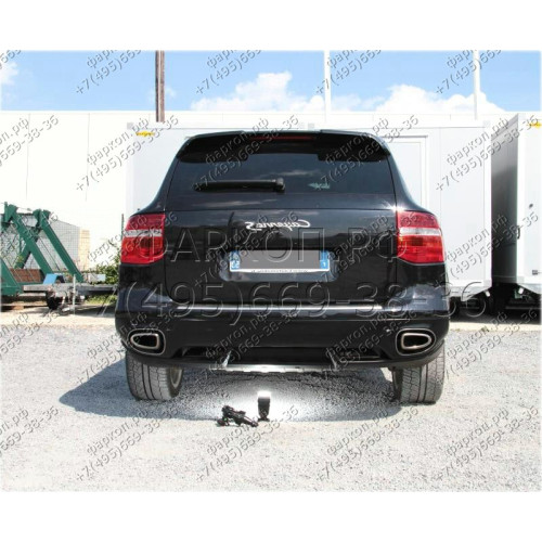 321736600001 WESTFALIA Фаркоп на Volkswagen Touareg 2002-2010, 2010-2018, Porsche Cayenne 2002-2010, 2010-2017. Быстросъемное вертикальное крепление шара на ключе. Нагрузки 3500/140 кг, масса фаркопа 34 кг