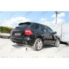 321736600001 WESTFALIA Фаркоп на Volkswagen Touareg 2002-2010, 2010-2018, Porsche Cayenne 2002-2010, 2010-2017. Быстросъемное вертикальное крепление шара на ключе. Нагрузки 3500/140 кг, масса фаркопа 34 кг