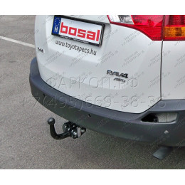 3084-A ORIS Фаркоп на Toyota RAV4 2013-2019 (кроме авто с функцией свободные руки). Необходима подрезка бампера. Тип шара: A. Нагрузки: 1500/75 кг, масса фаркопа 