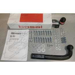 4851-A ORIS Фаркоп на Jeep Grand Cherokee 2010-2014, 2014-2021 без подрезки бампера. Тип шара: A. Нагрузки: 3500/140 кг, масса фаркопа 27,6 кг (без электрики в комплекте)