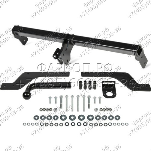 F.4712.001 BERG Фаркоп на Renault Logan 2005-2014, Renault Logan 2014-2022 (без выреза бампера), Renault Logan Stepway 2019-2022, Renault Sandero 2014-2022, Renault Sandero Stepway 2014-2022 (необходима подрезка бампера). Тип шара: A. Нагрузки: 1000/75 кг
