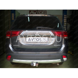 MI 25 AVTOS Фаркоп на Mitsubishi Outlander 2012-2019, 2019-2022. Необходима подрезка бампера. Тип шара: A. Нагрузки: 1500/75 кг, масса фаркопа 21 кг (без электрики в компле