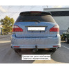 H.T60.A HALTY Фаркоп на Toyota Ipsum 2WD/4WD (кузов ACM21, ACM26) 2001-2009, Toyota Avensis Verso 2001-2009. Возможно потребуется подрезка бампера. Тип шара: A. Нагрузки: 750/75 кг, масса фаркопа 16,1 кг
