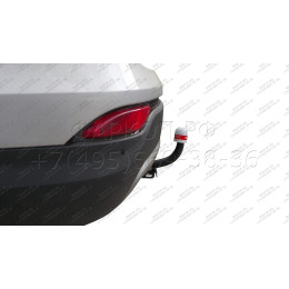 7231 Трейлер Фаркоп для Hyundai Santa Fe 2012-2018, в т.ч. Hyundai Santa Fe Premium 2016-2018, Kia Sorento 2012-2015. Требуется подрезка бампера. Тип шара: A. Нагрузки: 1000/50 кг, масса ф