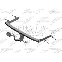 SK 04 AVTOS Фаркоп на Skoda Octavia Tour 2000-2010, Skoda Octavia лифтбек/универсал 1996-2004, Audi A3 хетчбек 3/5 дверей, исключая Quattro 1996-2002, Volkswagen Bora седан/универсал 1998-2004, Vo