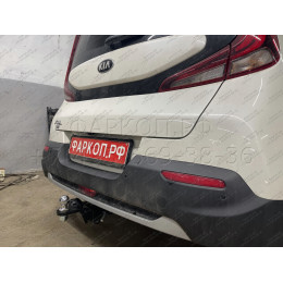 KSL-19-991122.00 PT GROUP Фаркоп на Kia Soul 2019- без подрезки бампера. Тип шара: E (легкосъемный шар под квадрат). Нагрузки: 1500/80 кг, масса фаркопа 17,2 кг (без эл