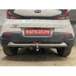 KSL-19-991122.00 PT GROUP Фаркоп на Kia Soul 2019- без подрезки бампера. Тип шара: E (легкосъемный шар под квадрат). Нагрузки: 1500/80 кг, масса фаркопа 17,2 кг (без эл