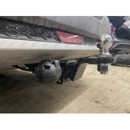 KSL-19-991122.00 PT GROUP Фаркоп на Kia Soul 2019- без подрезки бампера. Тип шара: E (легкосъемный шар под квадрат). Нагрузки: 1500/80 кг, масса фаркопа 17,2 кг (без эл