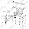 FA 0412-E Бизон Фаркоп на Nissan Pathfinder R51 2004-2014. Требуется подрезка бампера. Тип шара: E (легкосъемный шар под квадрат). Нагрузки: 2300/120 кг. Не комплектуется электрикой