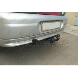 VAZ-40 AVTOS Фаркоп на ВАЗ 2110, 2111, 2112, 1996-2007, Lada Priora 2170, 2171, 2172 2007-2018 без снятия и подрезки бампера. Тип шара: A. Нагрузки: 800/50 кг, масса фаркопа 12 кг (без 