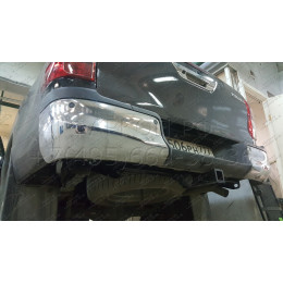 FA 0971-E Бизон Фаркоп на Toyota Hilux 2015-, JAC T6 2019-, JAC T8 2019-, JAC T8 Pro 2023-, Sollers ST6 2023-, Sollers ST8 2024- без подрезки бампера. Тип шара: E (легкосъемный шар под квадрат