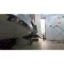 FA 0971-E Бизон Фаркоп на Toyota Hilux 2015-, JAC T6 2019-, JAC T8 2019-, JAC T8 Pro 2023-, Sollers ST6 2023-, Sollers ST8 2024- без подрезки бампера. Тип шара: E (легкосъемный шар под квадрат