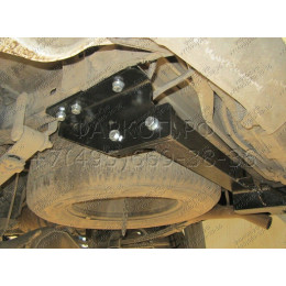 FA 0971-E Бизон Фаркоп на Toyota Hilux 2015-, JAC T6 2019-, JAC T8 2019-, JAC T8 Pro 2023-, Sollers ST6 2023-, Sollers ST8 2024- без подрезки бампера. Тип шара: E (легкосъемный шар под квадрат