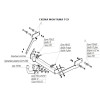 2527-A ORIS Фаркоп на Citroen Berlingo I 1996-2008, Peugeot Partner I 1996-2008. Необходима подрезка бампера. Тип шара: A. Нагрузки: 1100/75 кг, масса фаркопа 12 кг (без электрики в комплекте)