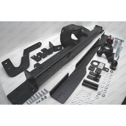 2634-F ORIS Фаркоп на Citroen Jumper 2006-, FIAT Ducato 2006-, Peugeot Boxer 2006- без выреза в бампере. Тип шара: F. Нагрузки: 2000/100 кг, масса фаркопа 30,7 кг (без электрики в ком