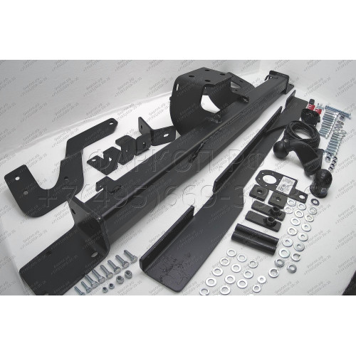 2634-F ORIS Фаркоп на Citroen Jumper 2006-, FIAT Ducato 2006-, Peugeot Boxer 2006- без выреза в бампере. Тип шара: F. Нагрузки: 2000/100 кг, масса фаркопа 30,7 кг (без электрики в комплекте)