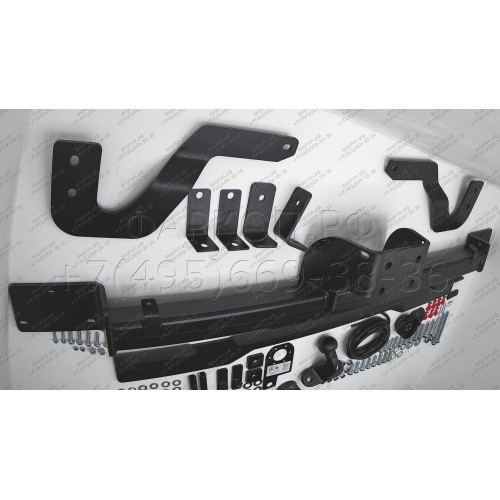 2634-F ORIS Фаркоп на Citroen Jumper 2006-, FIAT Ducato 2006-, Peugeot Boxer 2006- без выреза в бампере. Тип шара: F. Нагрузки: 2000/100 кг, масса фаркопа 30,7 кг (без электрики в комплекте)