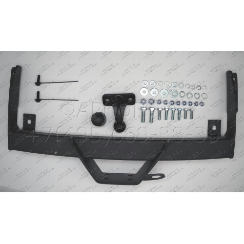 3022-F ORIS Фаркоп на Toyota Land Cruiser Prado 90 1996-2002, Toyota 4Runner 1995-2002 без выреза в бампере. Тип шара: F. Нагрузки: 1500/100 кг, масса фаркопа 21,3 кг (без электрики в комплекте)