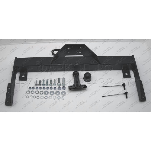 3022-F ORIS Фаркоп на Toyota Land Cruiser Prado 90 1996-2002, Toyota 4Runner 1995-2002 без выреза в бампере. Тип шара: F. Нагрузки: 1500/100 кг, масса фаркопа 21,3 кг (без электрики в комплекте)
