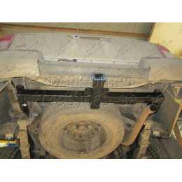 FA 0971-E Бизон Фаркоп на Toyota Hilux 2015-, JAC T6 2019-, JAC T8 2019-, JAC T8 Pro 2023-, Sollers ST6 2023-, Sollers ST8 2024- без подрезки бампера. Тип шара: E (легкосъемный шар под квадрат