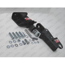 3981.31 SHERIFF Фаркоп на Volkswagen Amarok 2010-2022 без подрезки бампера. Тип шара: E (Легкосъемный, под американский квадрат 50 мм * 50 мм). Нагрузки: 2500/120 кг, мас