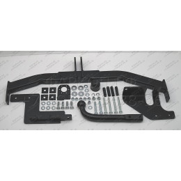 3985-A ORIS Фаркоп на Ford Ecosport 2WD/4WD 2014-2019 без выреза в бампере. Тип шара: A. Нагрузки: 1200/75 кг, масса фаркопа 18,4 кг (без электрики в комплекте)