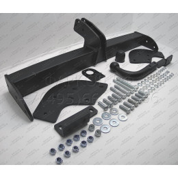 4160-A ORIS Фаркоп на Mitsubishi Pajero III 2000-2007, Pajero IV 4x4 2007-2020. Необходима подрезка бампера. Тип шара: A. Нагрузки: 2500/100 кг, масса фаркопа 24,3 кг (без электрик
