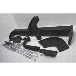 4160-A ORIS Фаркоп на Mitsubishi Pajero III 2000-2007, Pajero IV 4x4 2007-2020. Необходима подрезка бампера. Тип шара: A. Нагрузки: 2500/100 кг, масса фаркопа 24,3 кг (без электрик