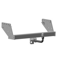 4169-A ORIS Фаркоп на Mitsubishi L200 2007-2014, L200 Triton 2019-2023 без выреза в бампере. Тип шара: A. Нагрузки: 2500/120 кг, масса фаркопа 29,5 кг (без электрики в комплекте