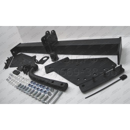 4169-A ORIS Фаркоп на Mitsubishi L200 2007-2014, L200 Triton 2019-2023 без выреза в бампере. Тип шара: A. Нагрузки: 2500/120 кг, масса фаркопа 29,5 кг (без электрики в комплекте
